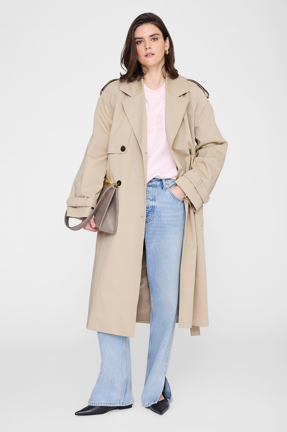 Spencer Sweatshirt in Pink ANINE BING