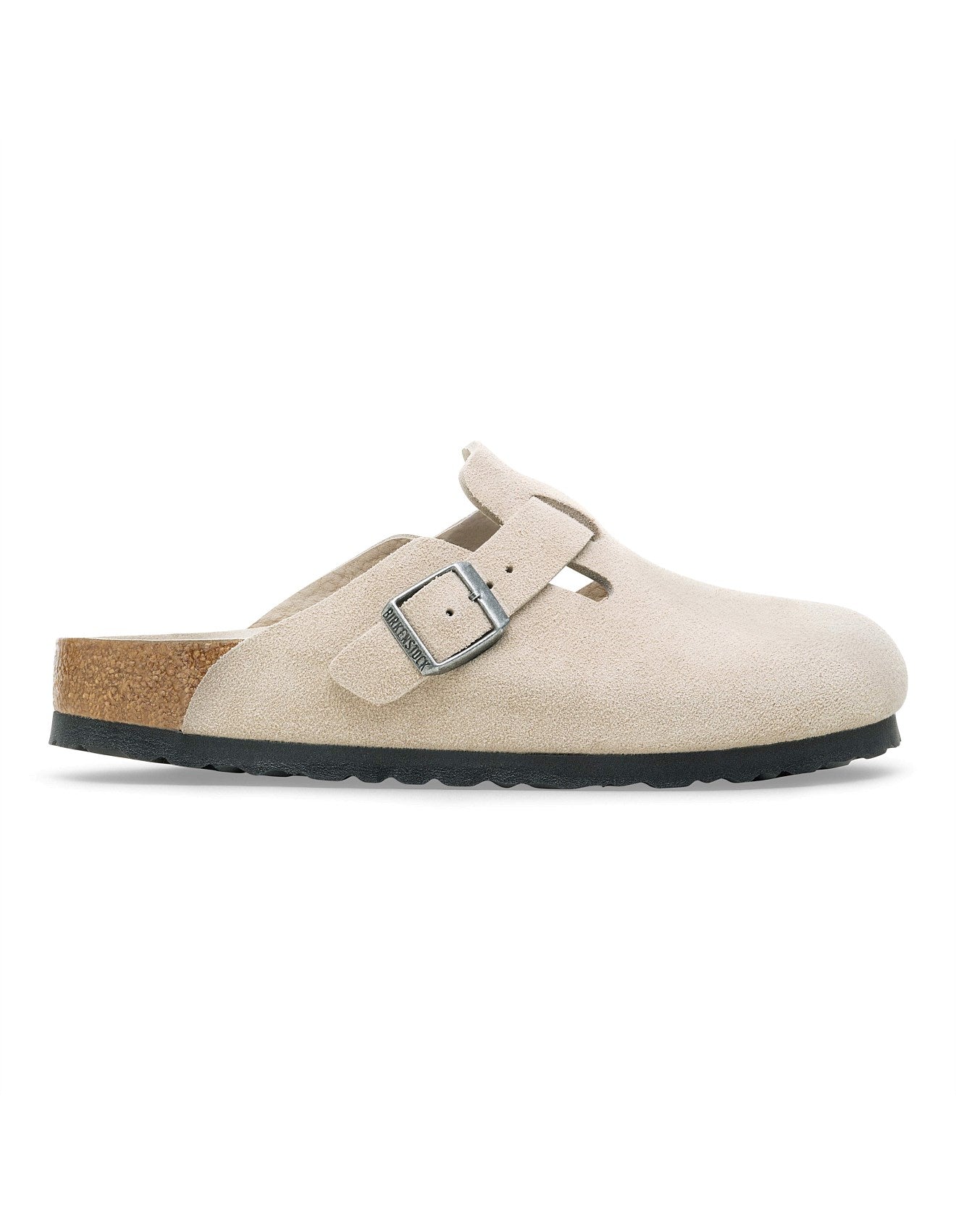 Boston SFB Oyster Suede Leather - Regular Fit Birkenstock
