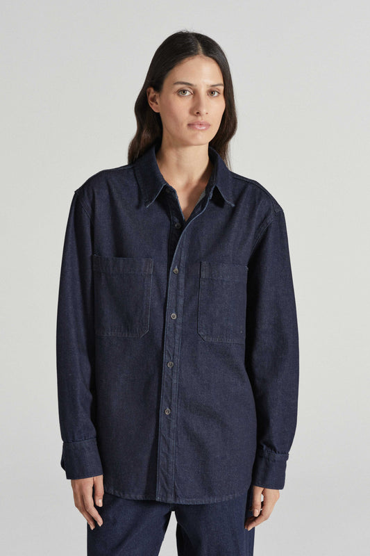 Felicity Denim Shirt by Friends with Frank