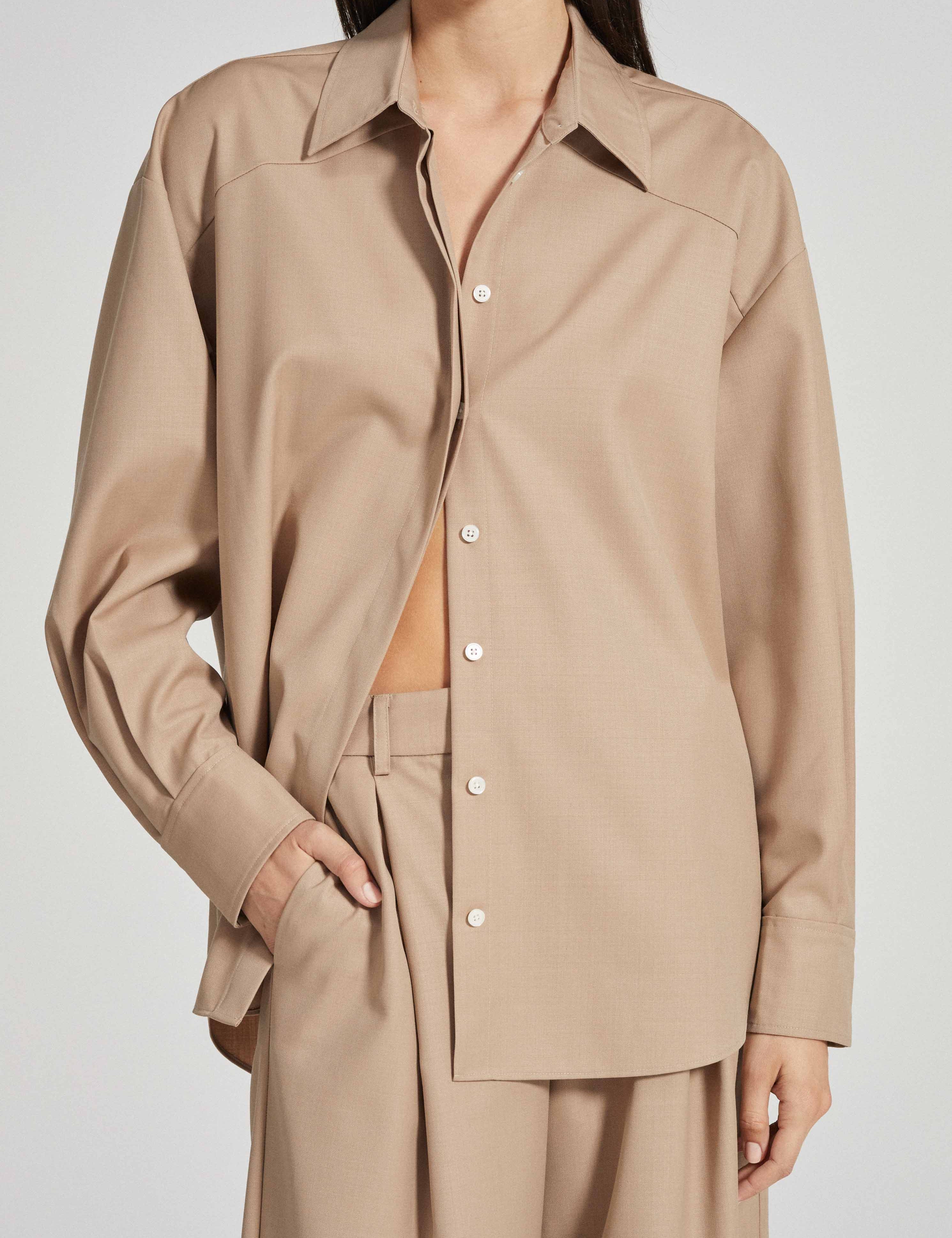 Margot Shirt in Porcini