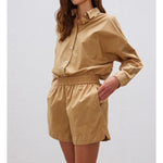 The Chiara Short in Toffee