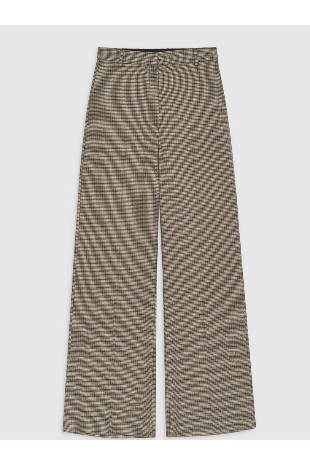 Lyra Trouser in Mini Houndstooth by Anine Bing