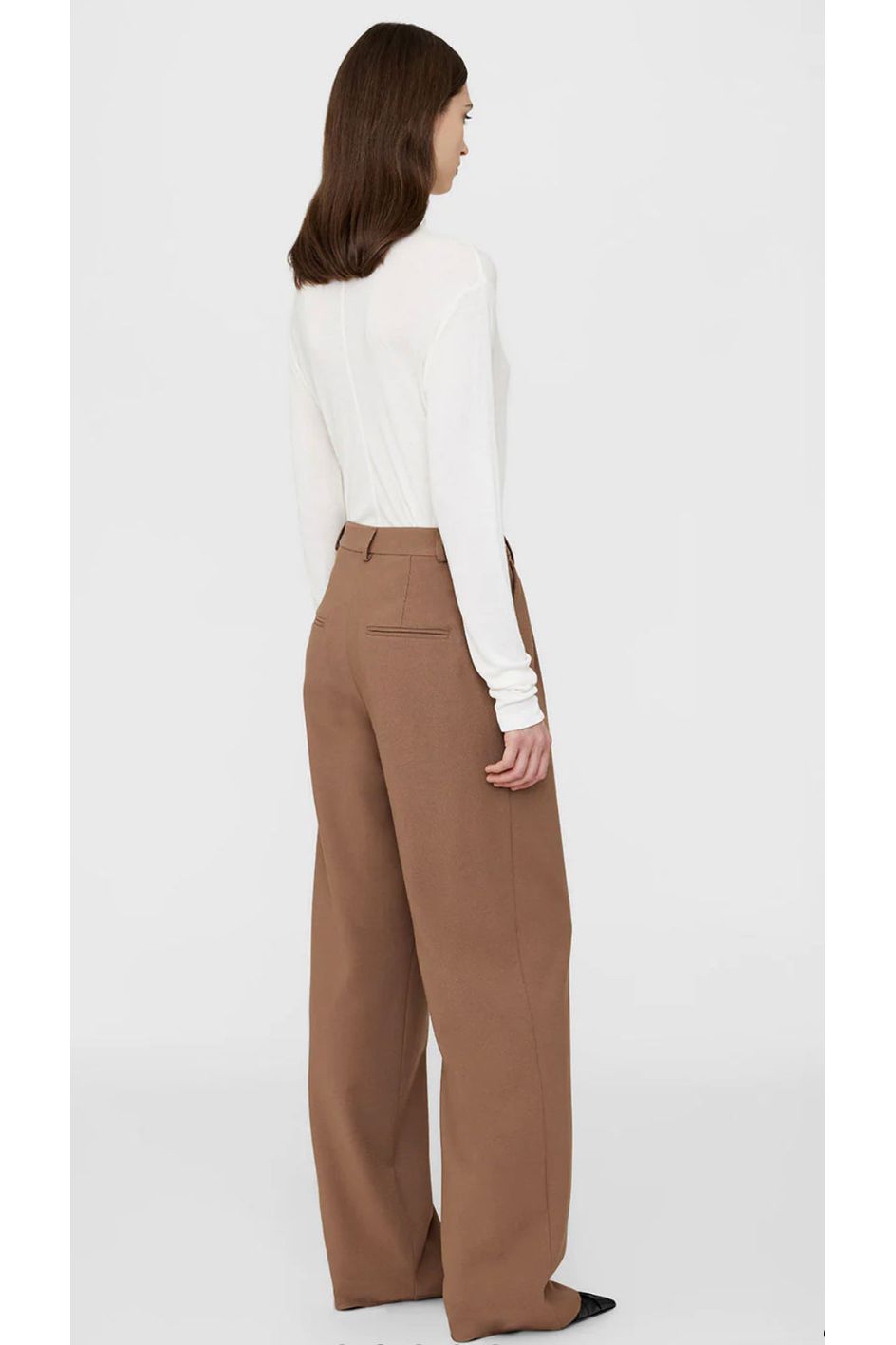 Carrie Pant in Camel Twill