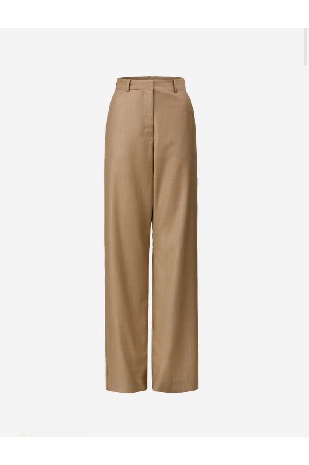 Macleod Wool Trouser in Pin Check by Viktoria & Woods