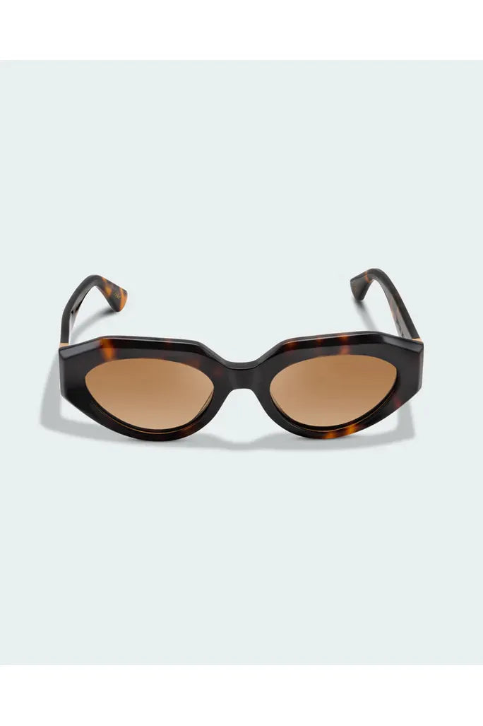 The Goldie Sunglasses in Tortoise Shell by Luv Lou