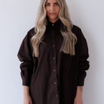 Bec Shirt in Chocolate Mabel