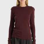 Slim Superfine Rib T-Shirt Cloth Lifestyle Boutique