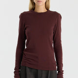 Slim Superfine Rib T-Shirt Cloth Lifestyle Boutique