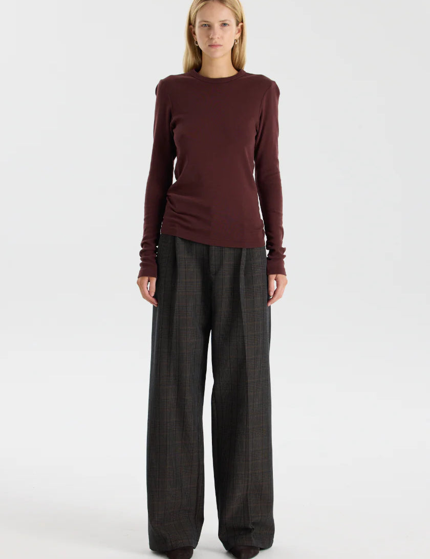 Slim Superfine Rib T-Shirt Cloth Lifestyle Boutique