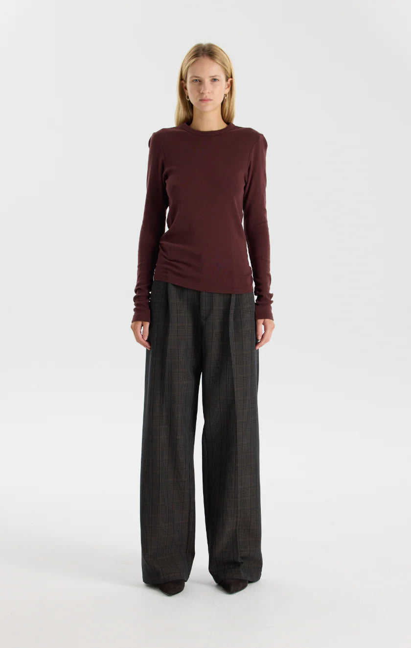Slim Superfine Rib T-Shirt Cloth Lifestyle Boutique