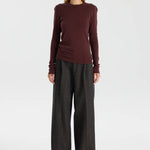 Slim Superfine Rib T-Shirt Cloth Lifestyle Boutique