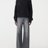 Wool Alpaca Knit Black