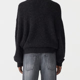 Wool Alpaca Knit Black