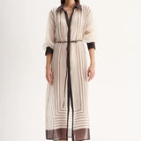 Havana Maxi Dress Chocolate Stripe Elka Collective
