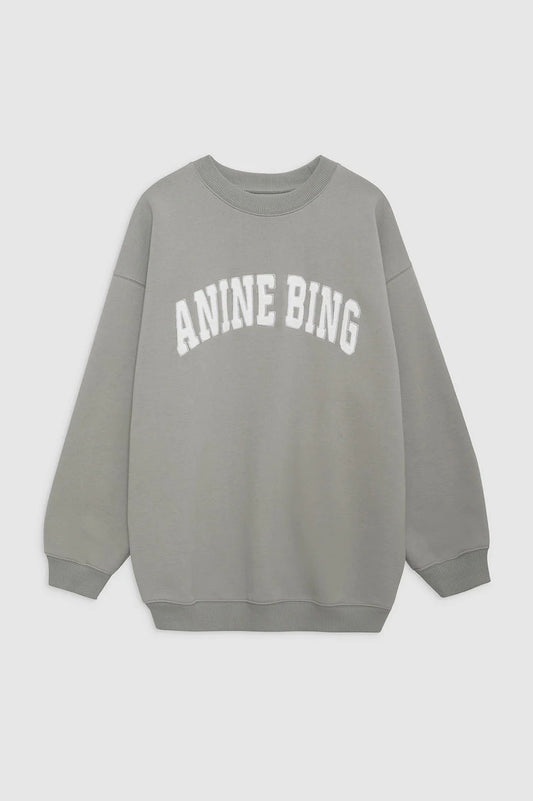 Anine Bing Tyler Sweatshirt in Storm Grey