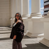 Bec Shirt in Chocolate Mabel