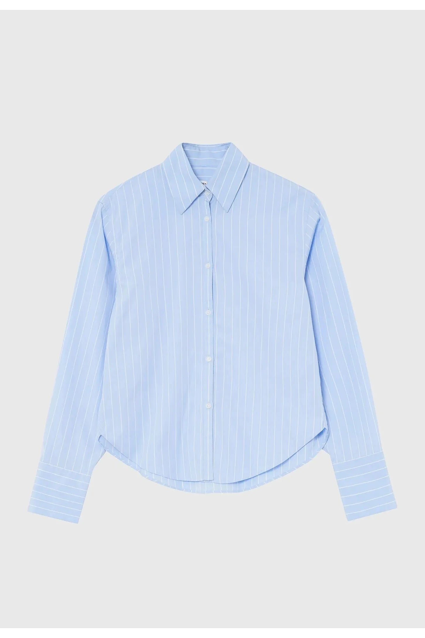 Marino Shirt in Blue/White Stripe