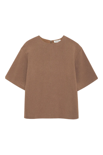 Maddie Top in Camel by Anine Bing