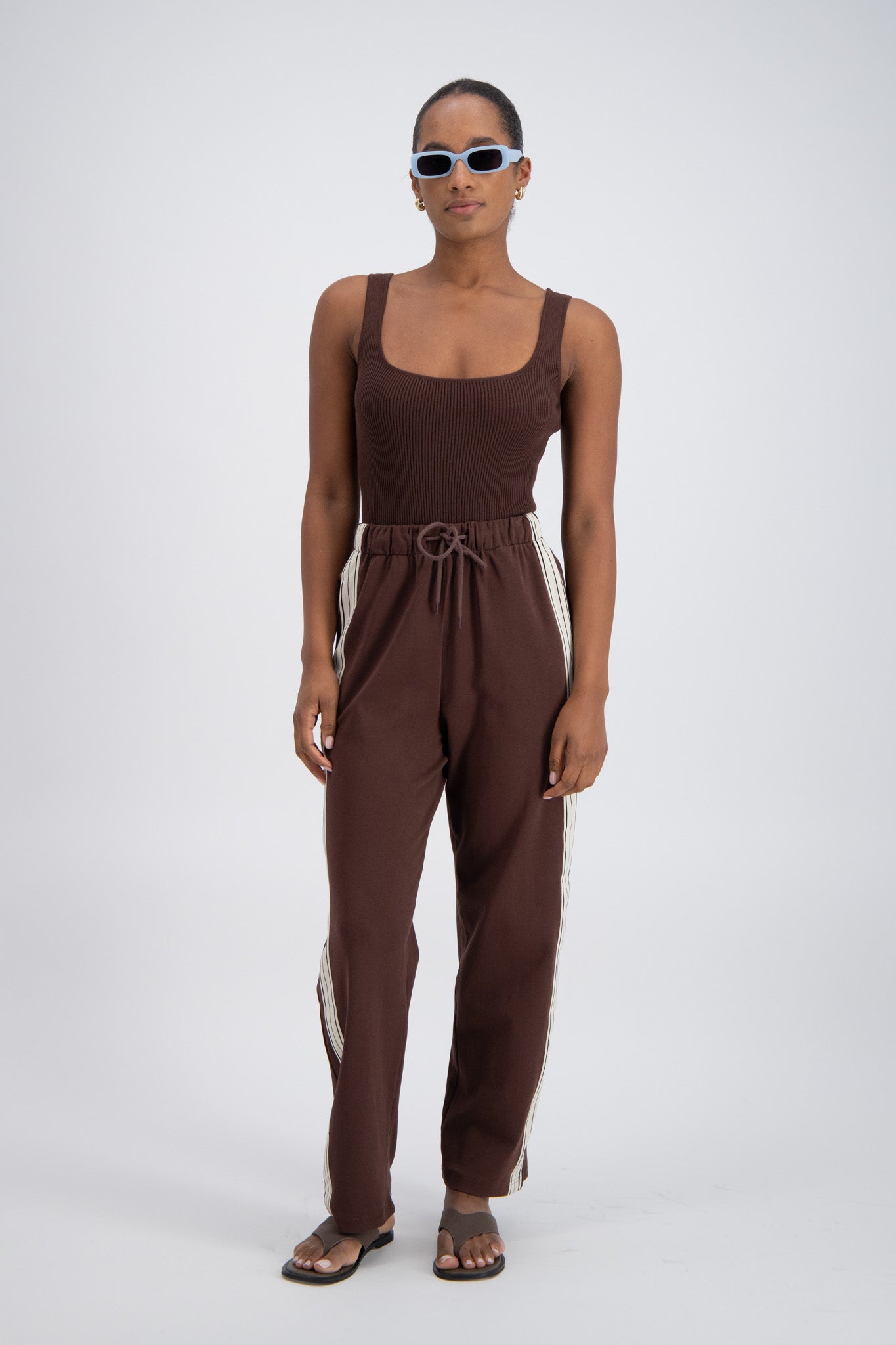 Panarea Trackpant in Brown