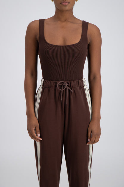 Panarea Trackpant in Brown