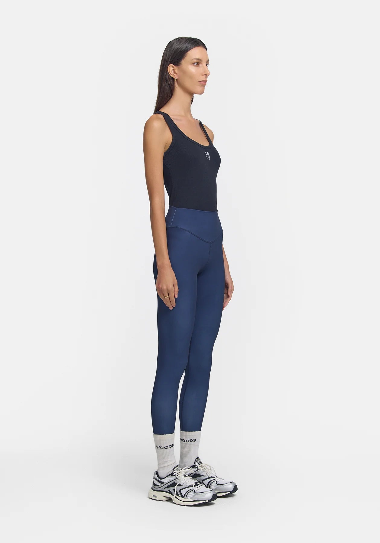 Nitrogen Legging in Blue Night Viktoria + Woods