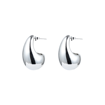 tear drop earring in gun product shot