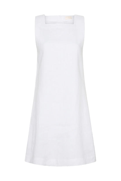 Emma Shift Dress in Ivory