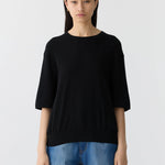 Mercerised Cotton Knit Tshirt Bassike