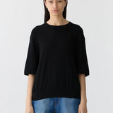 Mercerised Cotton Knit Tshirt Bassike