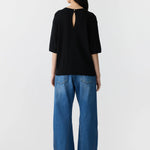 Mercerised Cotton Knit Tshirt Bassike