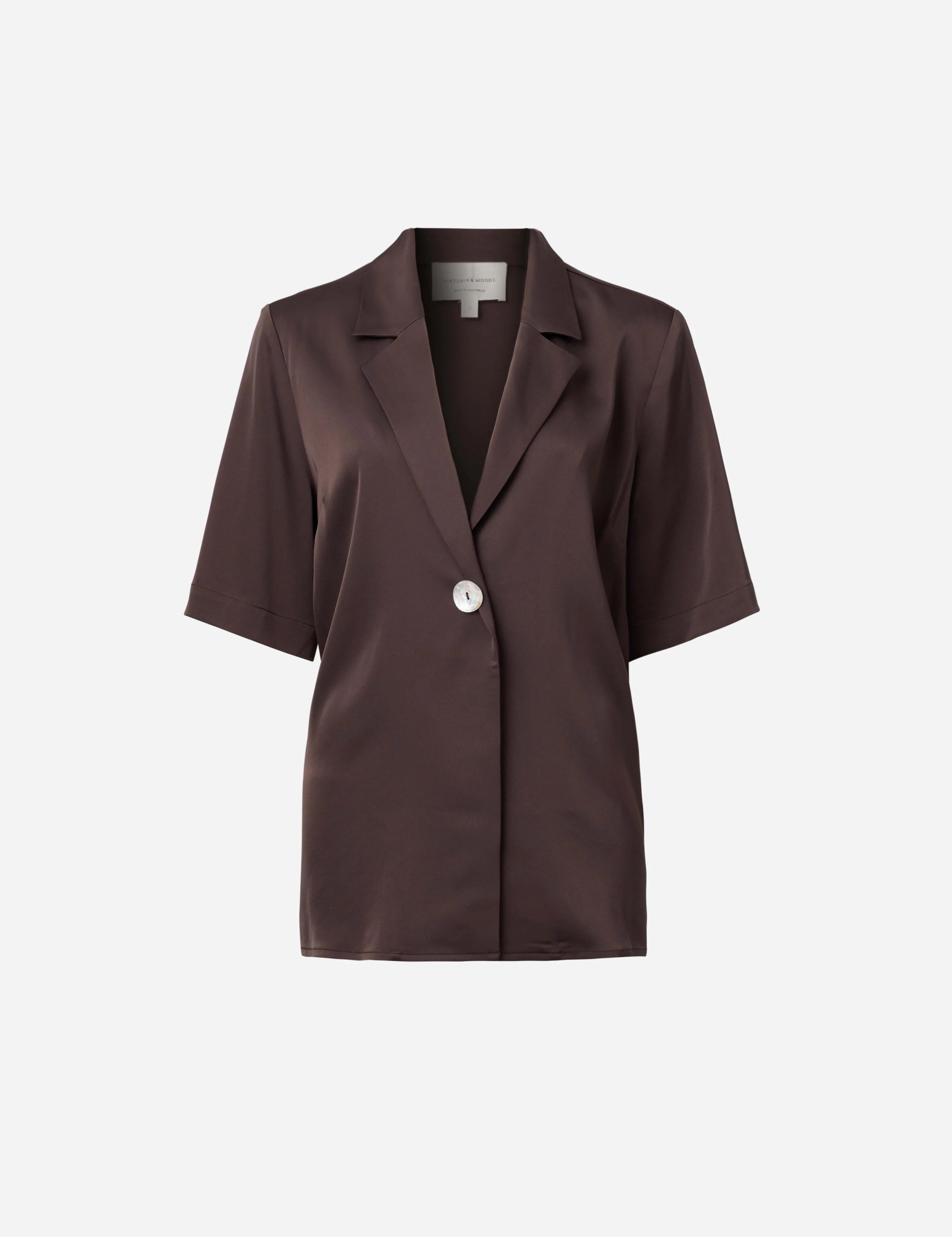 Concert Shirt in Chocolate Viktoria + Woods