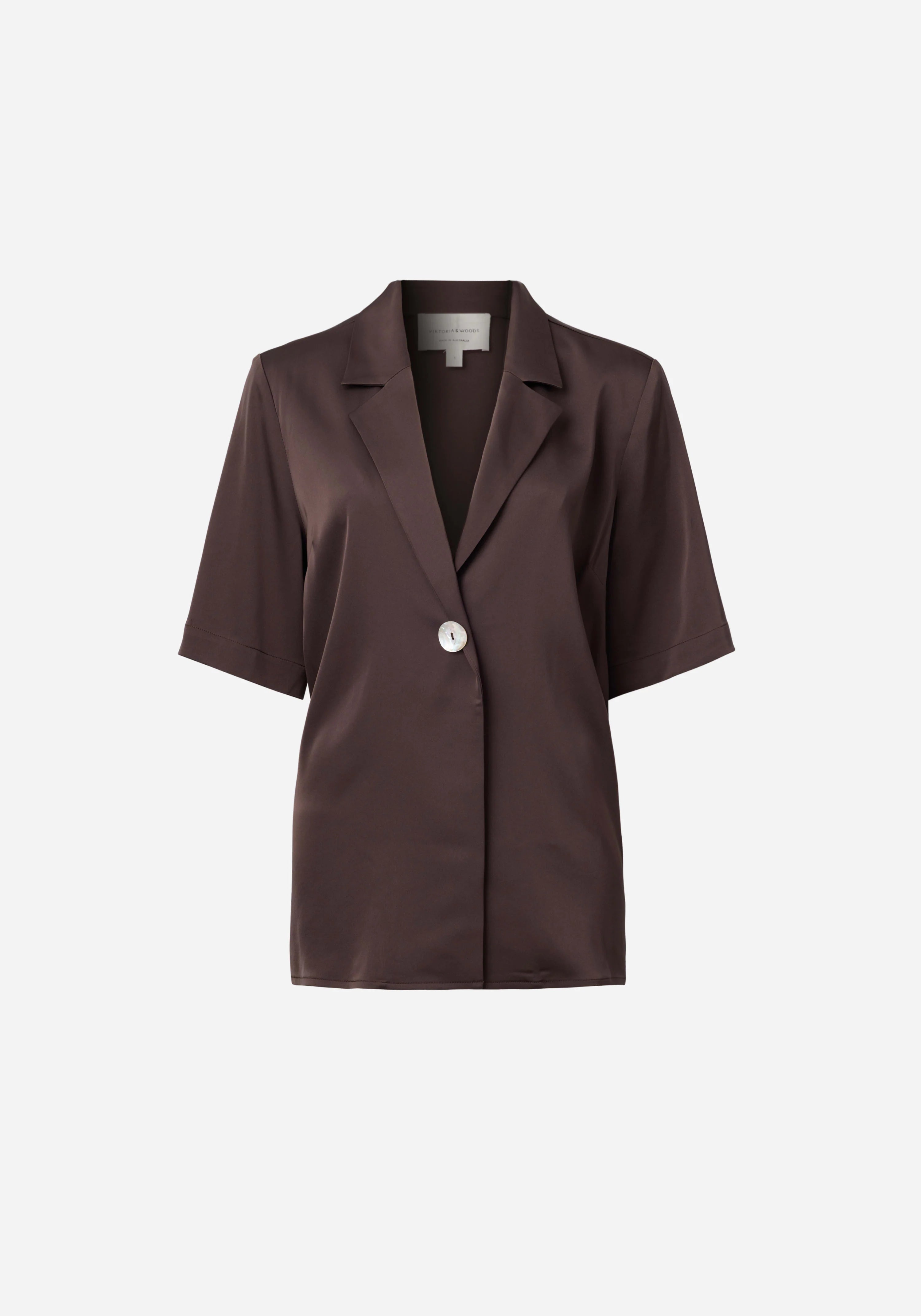 Concert Shirt in Chocolate Viktoria + Woods