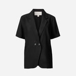 Hepburn Shirt in Black Viktoria + Woods
