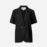 Hepburn Shirt in Black Viktoria + Woods