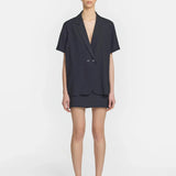 Hepburn Shirt in Black Viktoria + Woods
