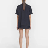 Hepburn Shirt in Black Viktoria + Woods