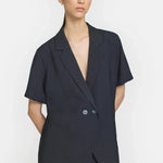 Hepburn Shirt in Black Viktoria + Woods