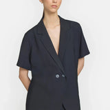 Hepburn Shirt in Black Viktoria + Woods