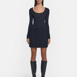 Ballerina Top Black Long Sleeve 