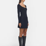 Ballerina Top Black Long Sleeve