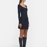Ballerina Top Black Long Sleeve