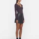 lillith top chestnut side