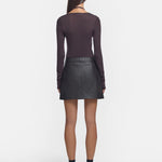 lillith top chestnut back