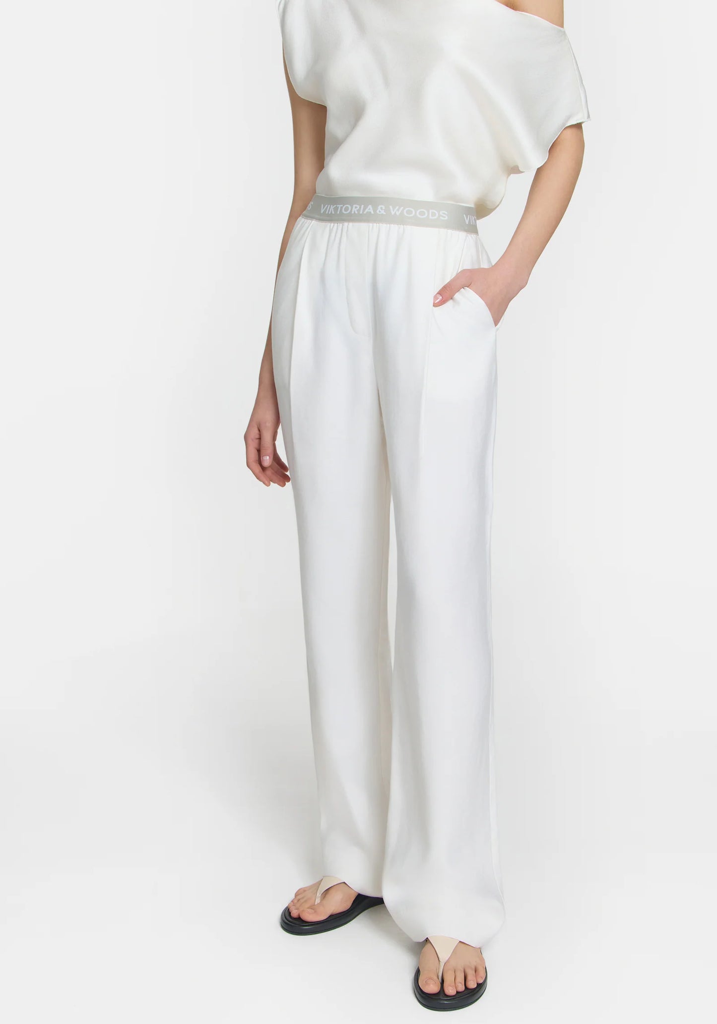 Ivanhoe Pant in Ivory