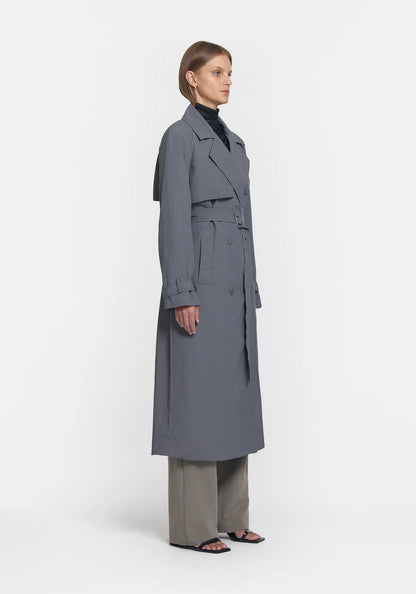 Brotherhood Trench Smoke Grey Viktoria & Woods