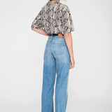 Avi Tee in Washed Python ANINE BING