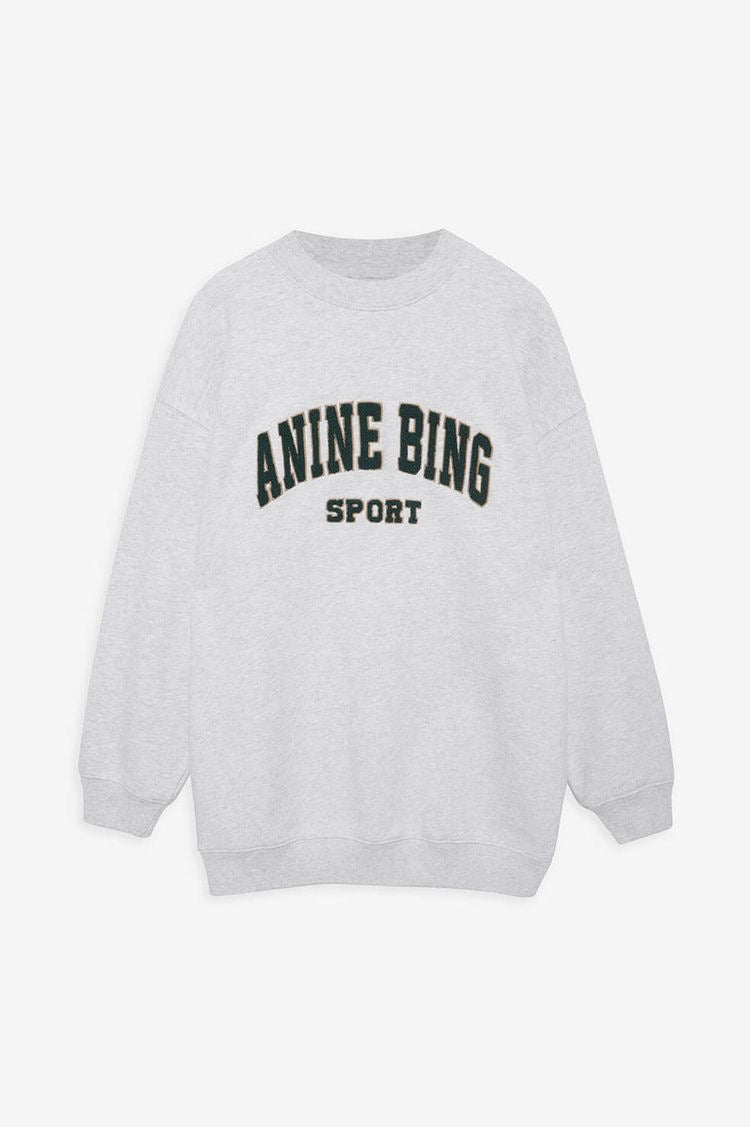 Tyler Sweatshirt Heather Grey by Anine Bing