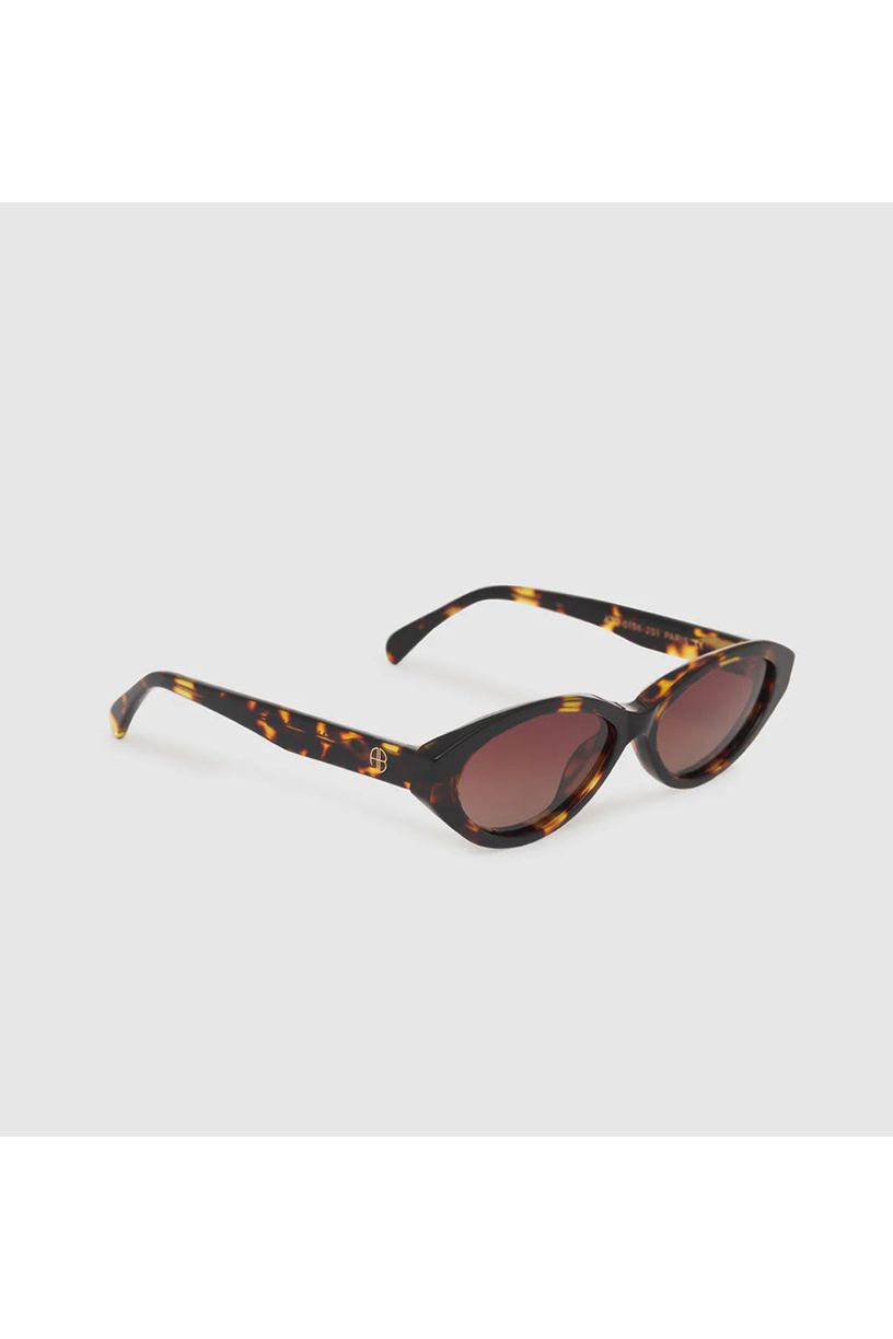 Paris Sunglasses in Dark Tortoise by Anine Bing Cloth Lifestyle