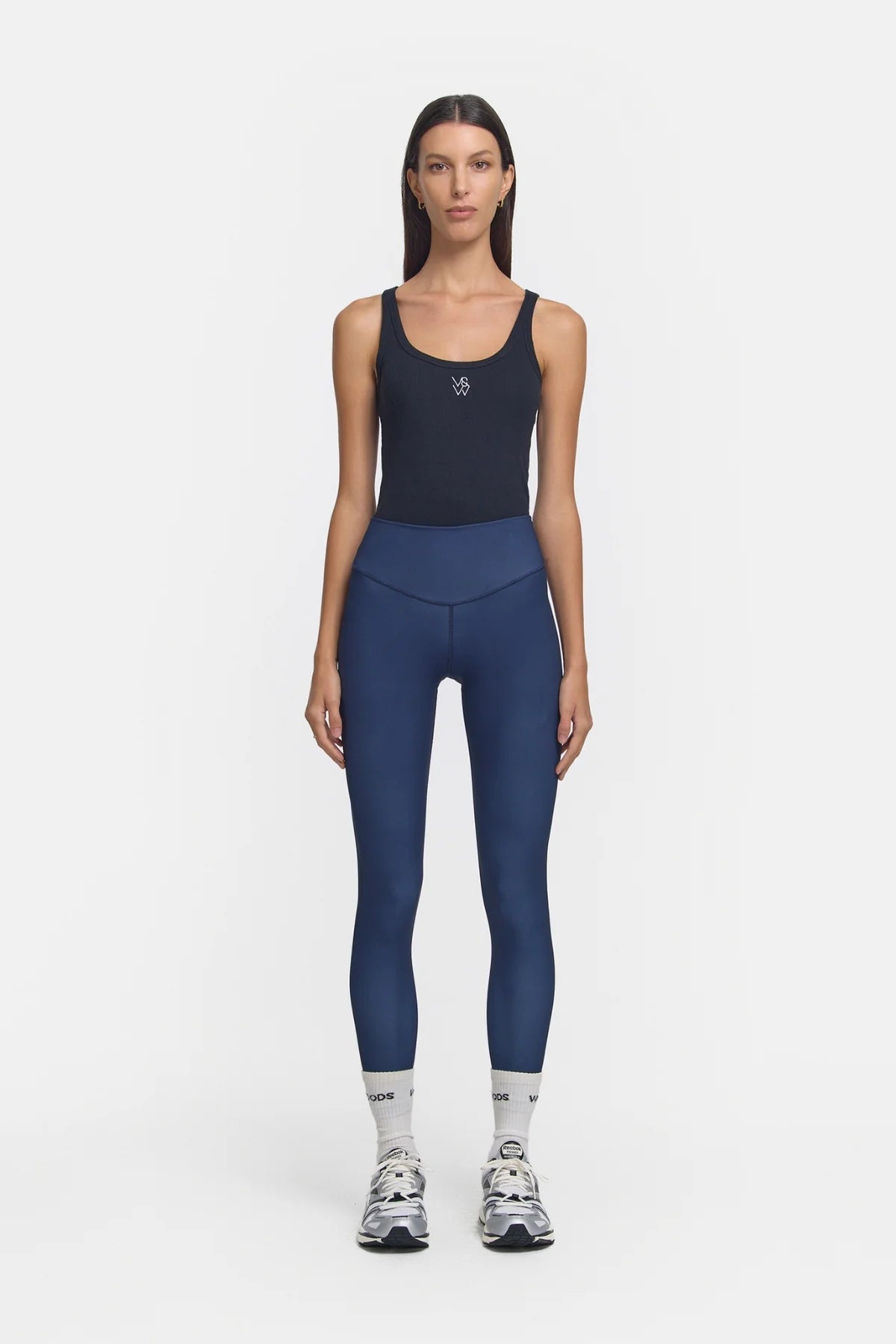 Nitrogen Legging in Blue Night Viktoria + Woods