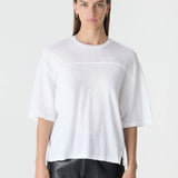 Slub Yoke Slouch T-Shirt
